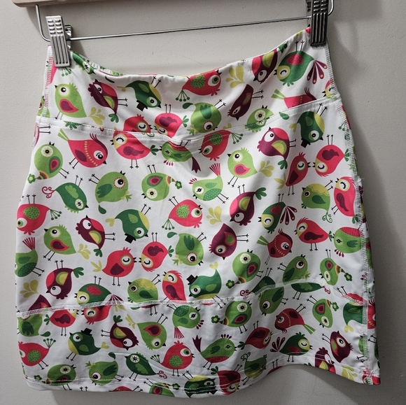 Kandy Golf skirt XS with bird print - Picture 10 of 13